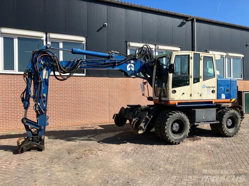 Atlas 160WSR Gravemaskiner på hjul