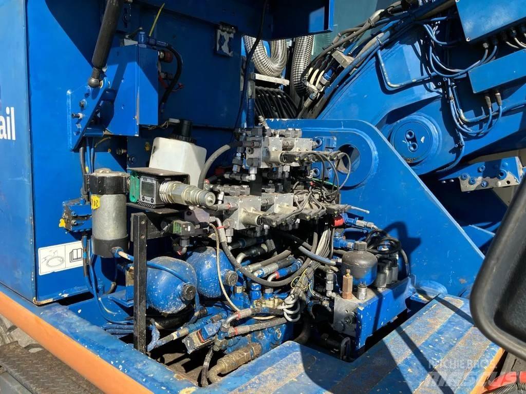 Atlas 160WSR Gravemaskiner på hjul