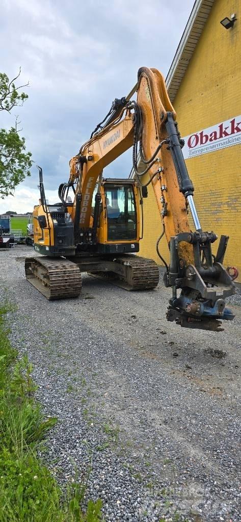 Hyundai HX 145 LCR Gravemaskiner på larvebånd