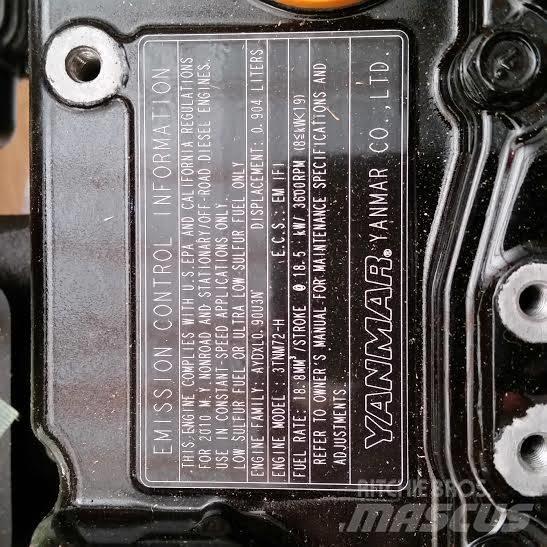 Yanmar 3TNM72 Andet tilbehør