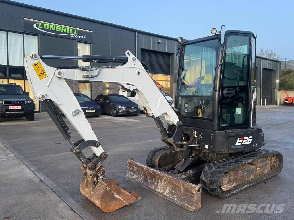 Bobcat E 26 Minigravemaskiner