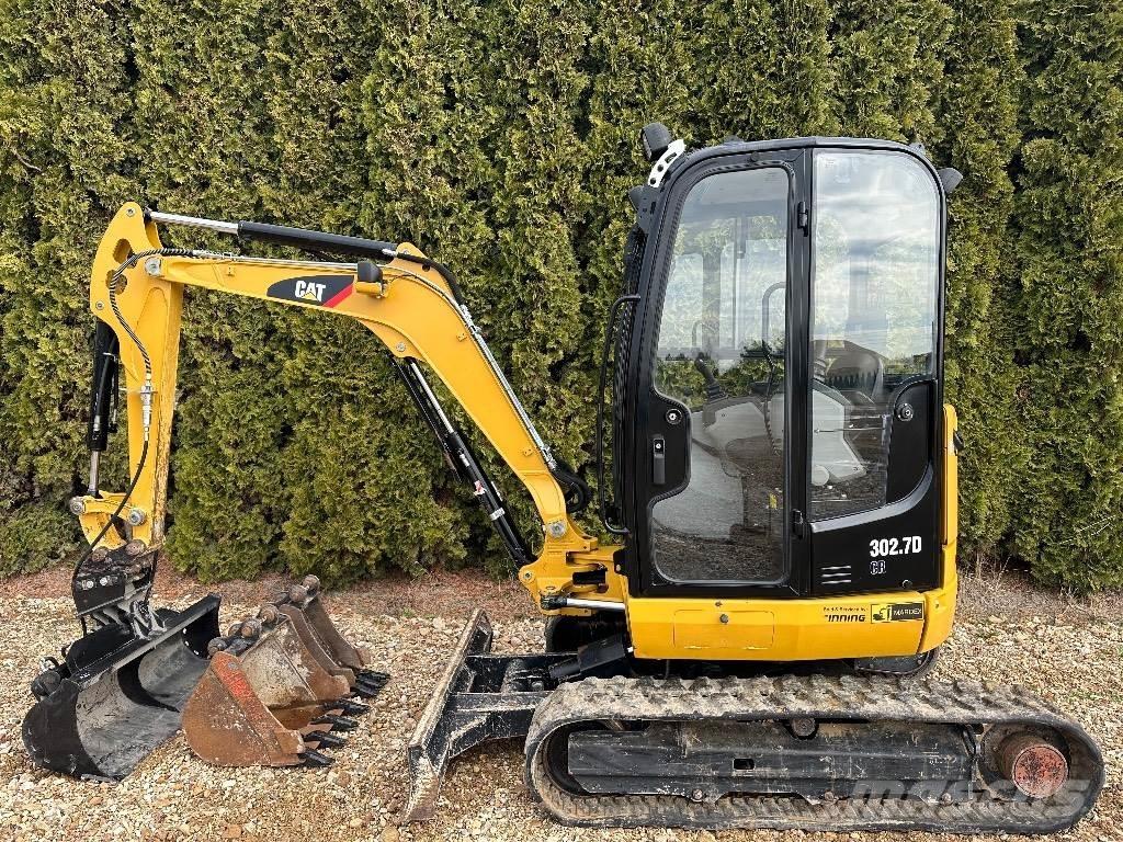 CAT 302.7 D CR Minigravemaskiner