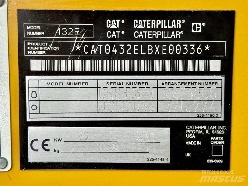 CAT 432 E Rendegravere