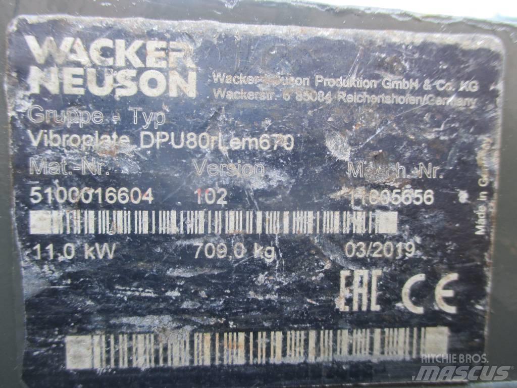Wacker Neuson DPU 80 Vibratorer