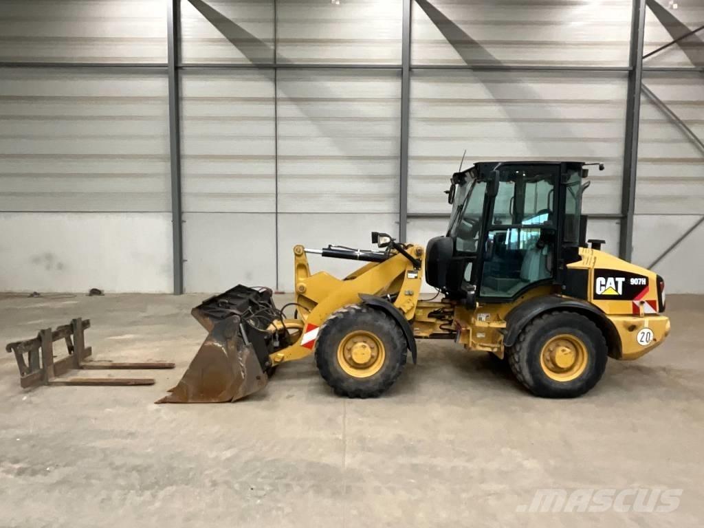 CAT 907 H 2 Læssemaskiner på hjul
