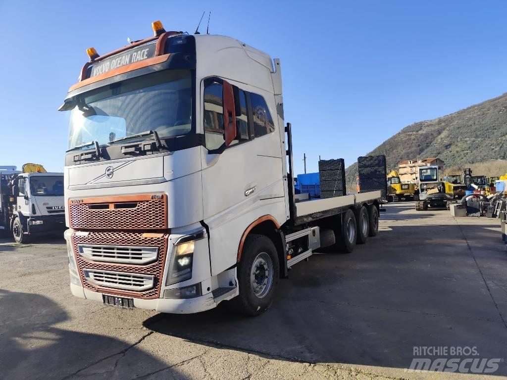 Volvo FH 16 660 Flatbed lastbiler med spil