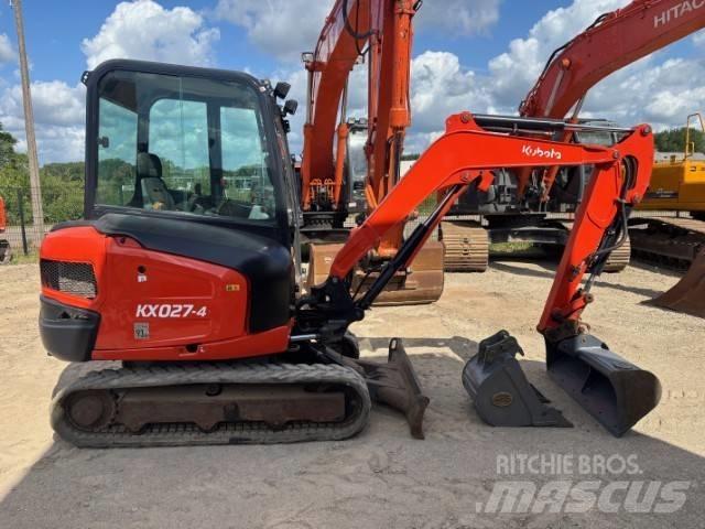 Kubota KX 027 Minigravemaskiner