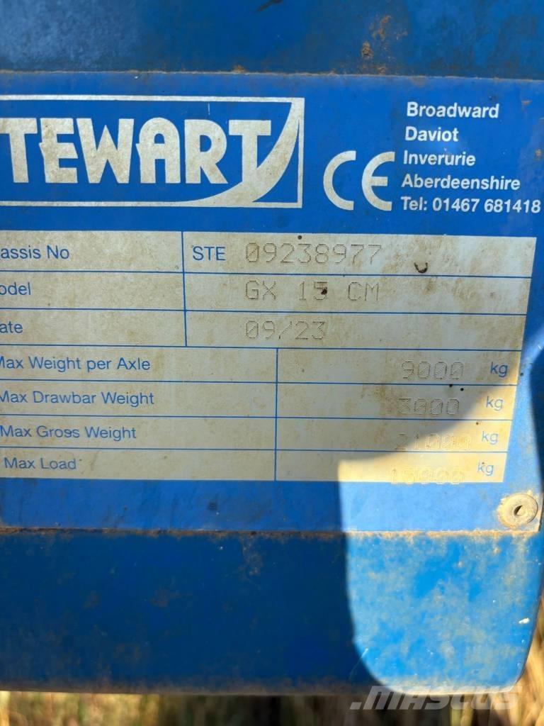 Stewart GX15 CM Sneglevogne