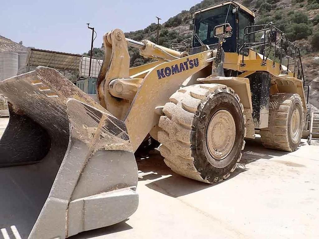 Komatsu WA600-8EO Læssemaskiner på hjul