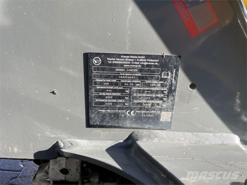 Kramer 5050 Læssemaskiner på hjul