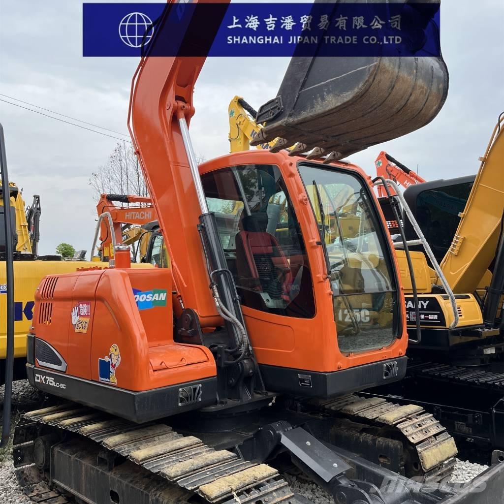 Doosan DX 75 Gravemaskiner på larvebånd