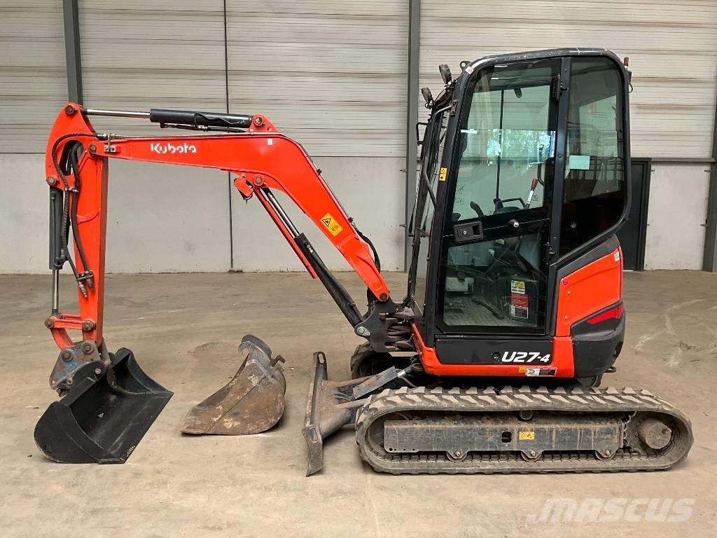 Kubota U 27-4 HI Minigravemaskiner