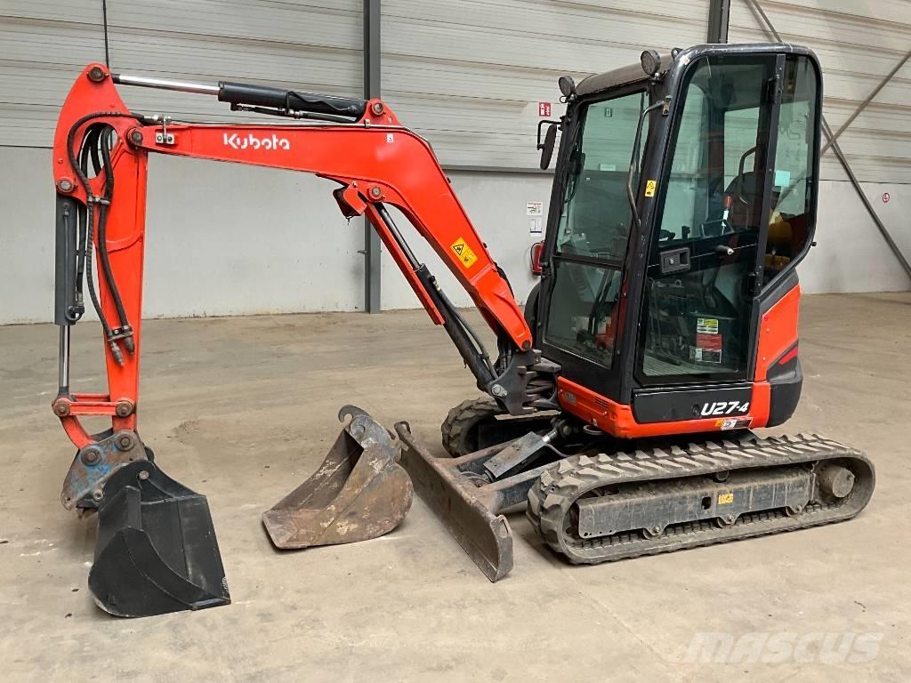 Kubota U 27-4 HI Minigravemaskiner