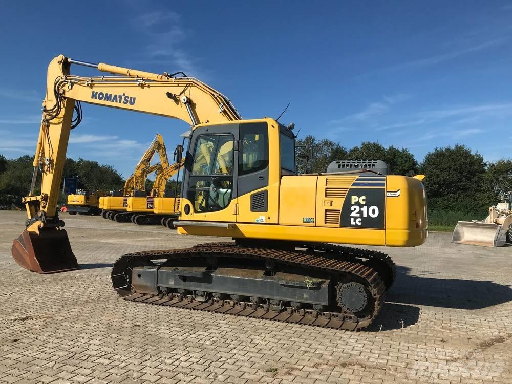Komatsu PC 210 LC-8 Gravemaskiner på larvebånd