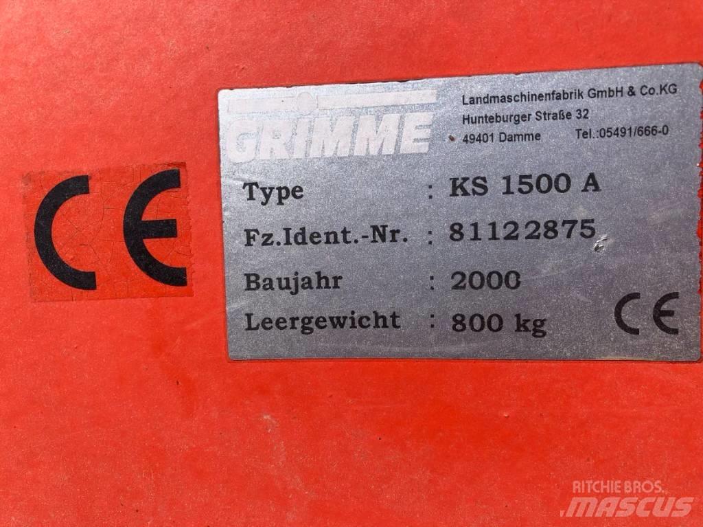 Grimme KS 1500 A Topknusere