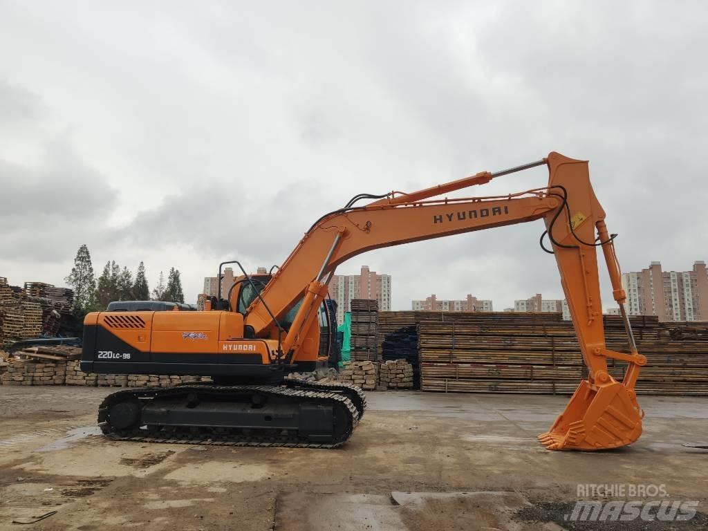 Hyundai R220LC-9S Gravemaskiner på larvebånd