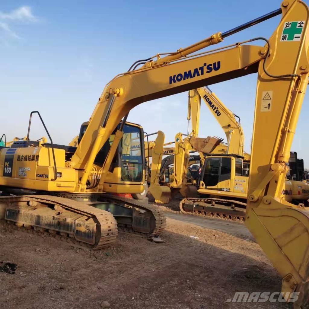 Komatsu PC160-7 Gravemaskiner på larvebånd