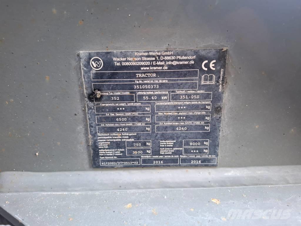 Kramer 8085 Læssemaskiner på hjul