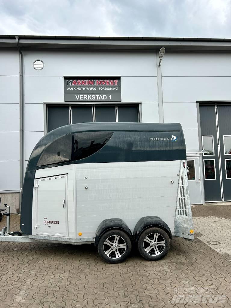  Clear Round  Alu Semi-trailer til Dyretransport