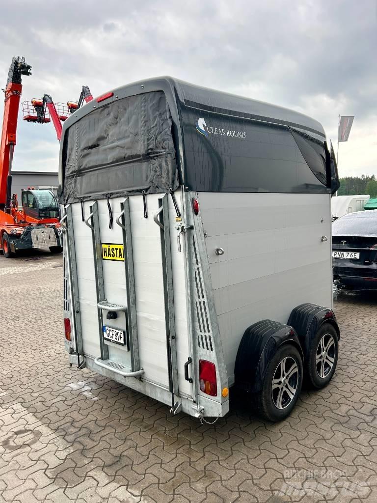  Clear Round  Alu Semi-trailer til Dyretransport