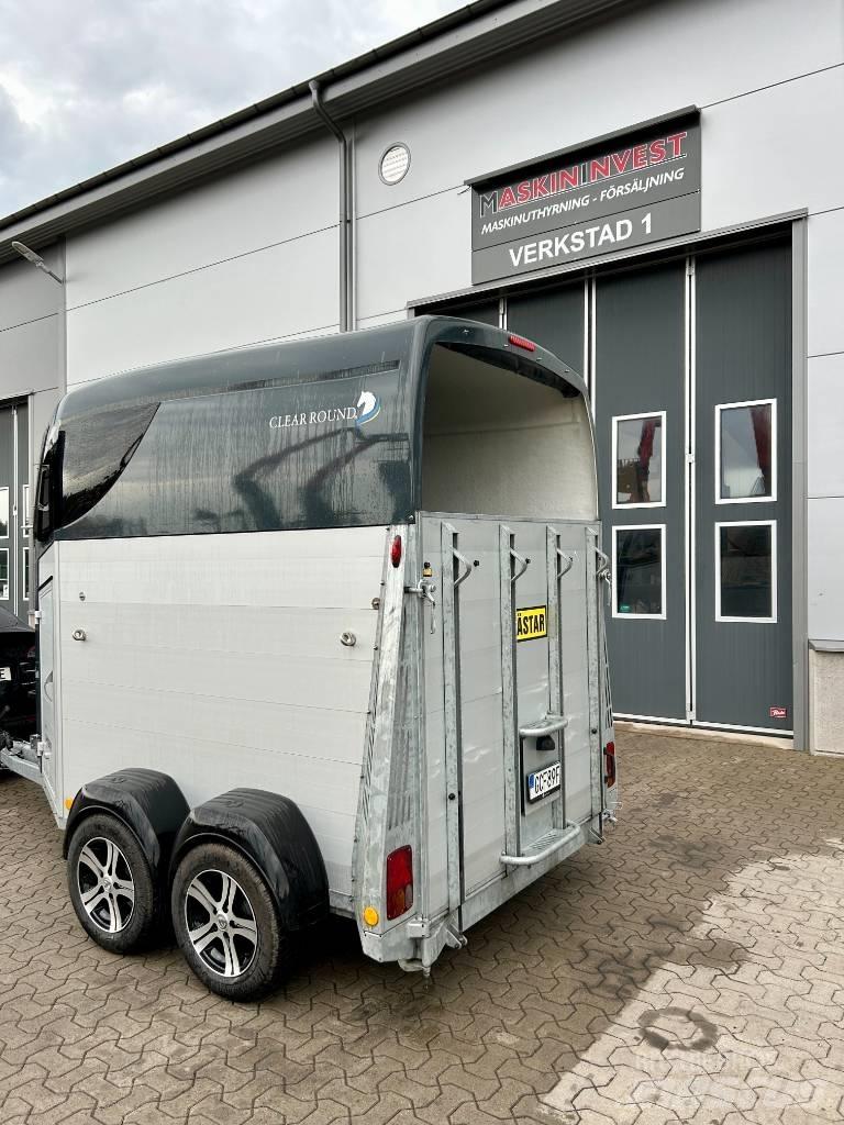  Clear Round  Alu Semi-trailer til Dyretransport