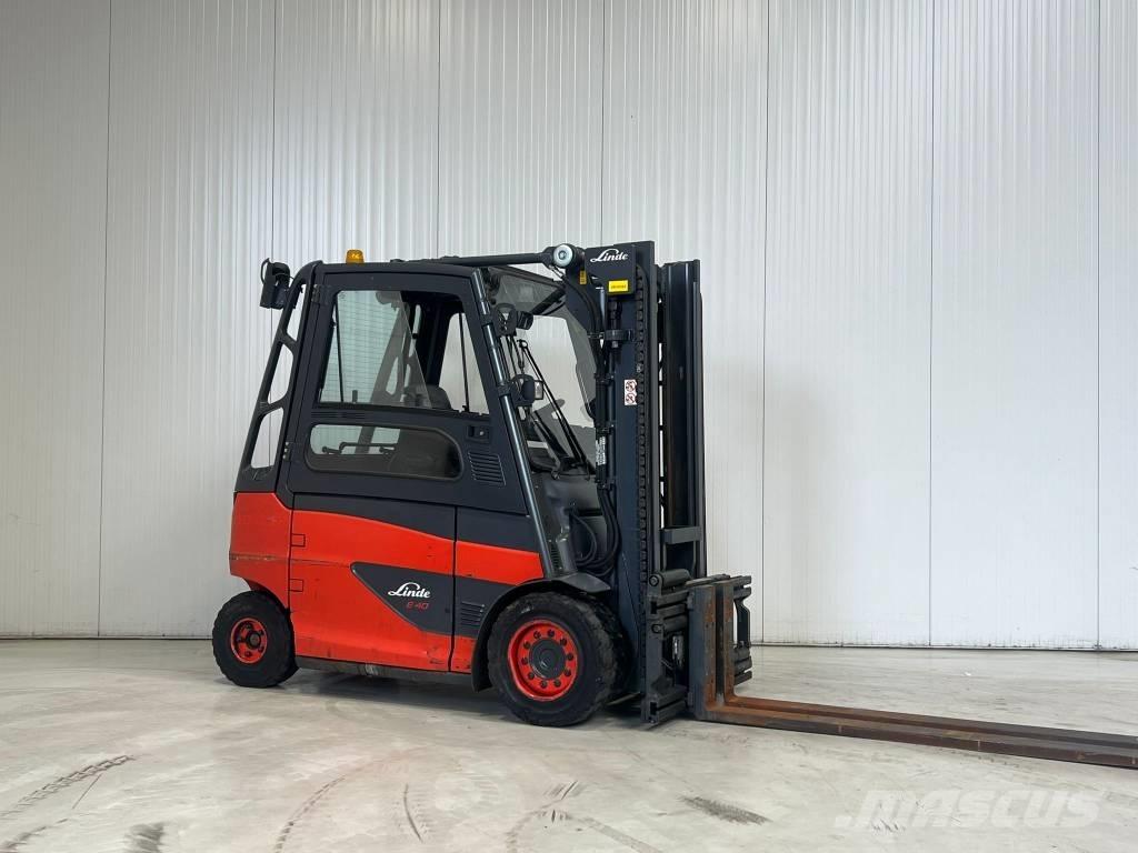 Linde E40H-01/600 El gaffeltrucks