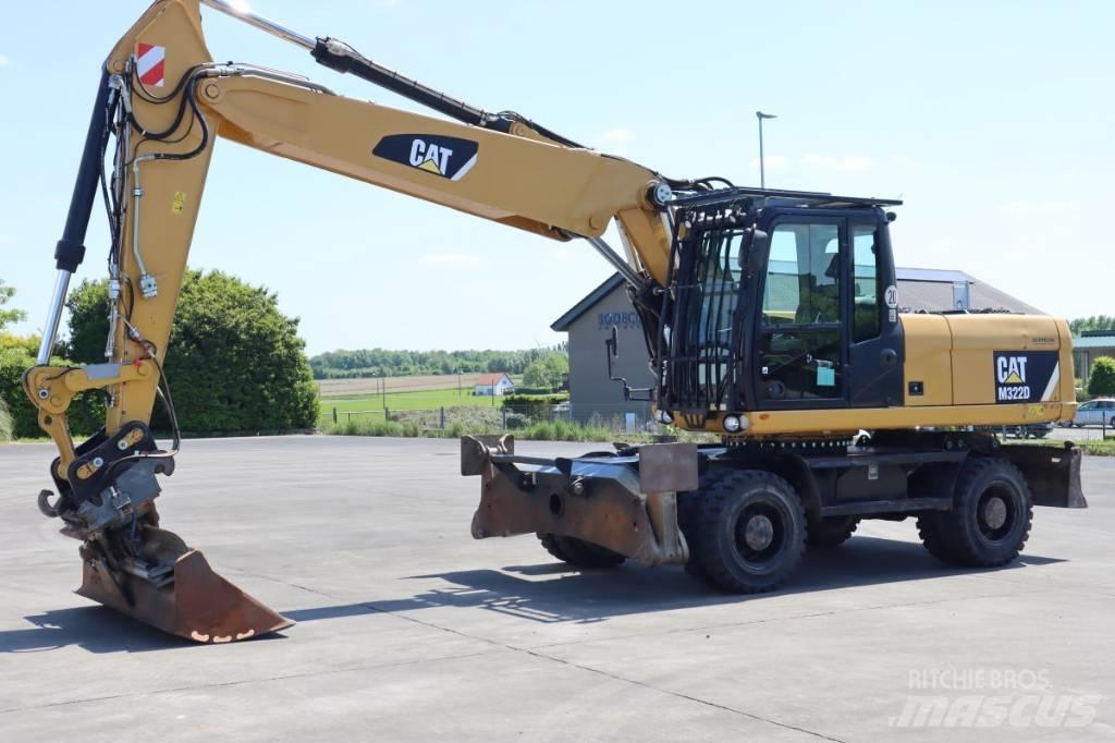 CAT M 322 D Gravemaskiner på hjul