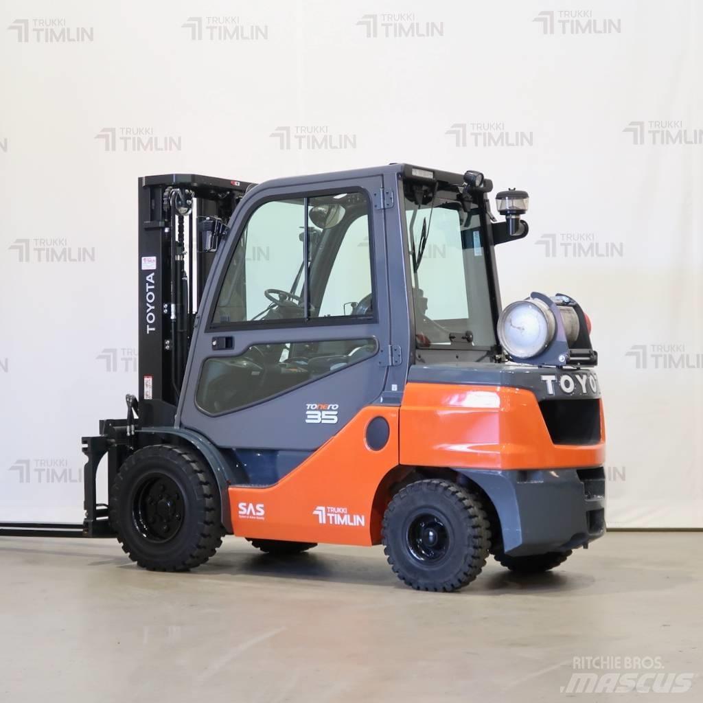 Toyota 02-8FGJF35 LPG gaffeltrucks