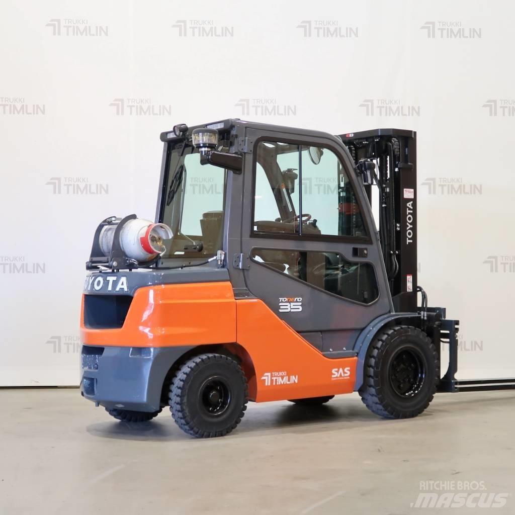 Toyota 02-8FGJF35 LPG gaffeltrucks