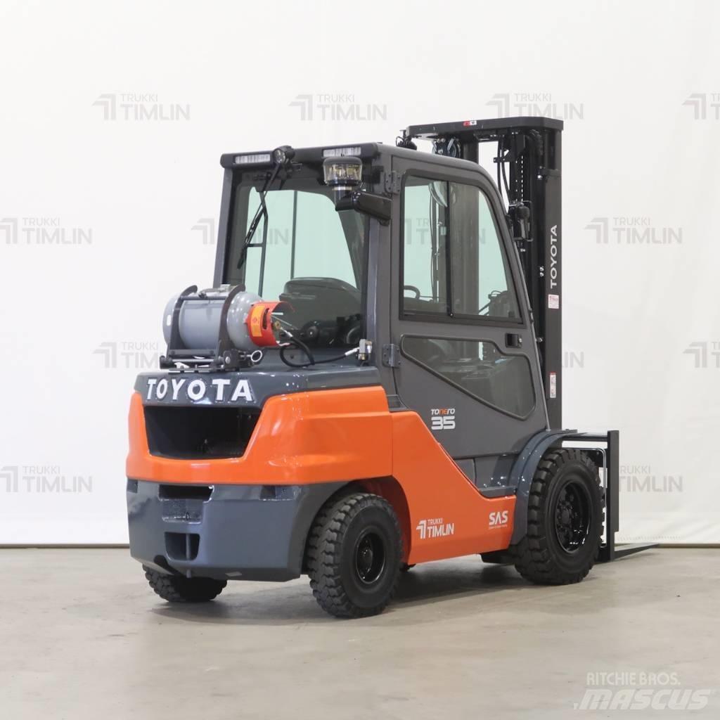 Toyota 02-8FGJF35 LPG gaffeltrucks