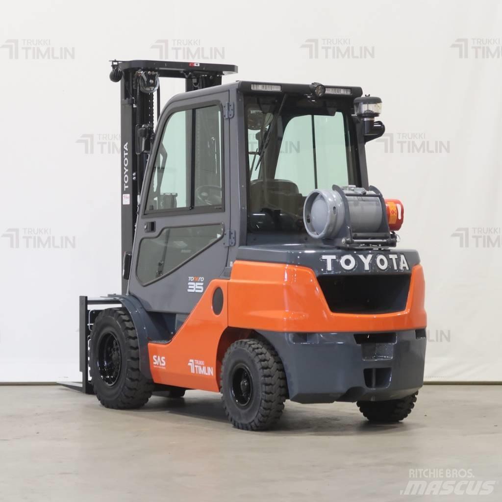 Toyota 02-8FGJF35 LPG gaffeltrucks