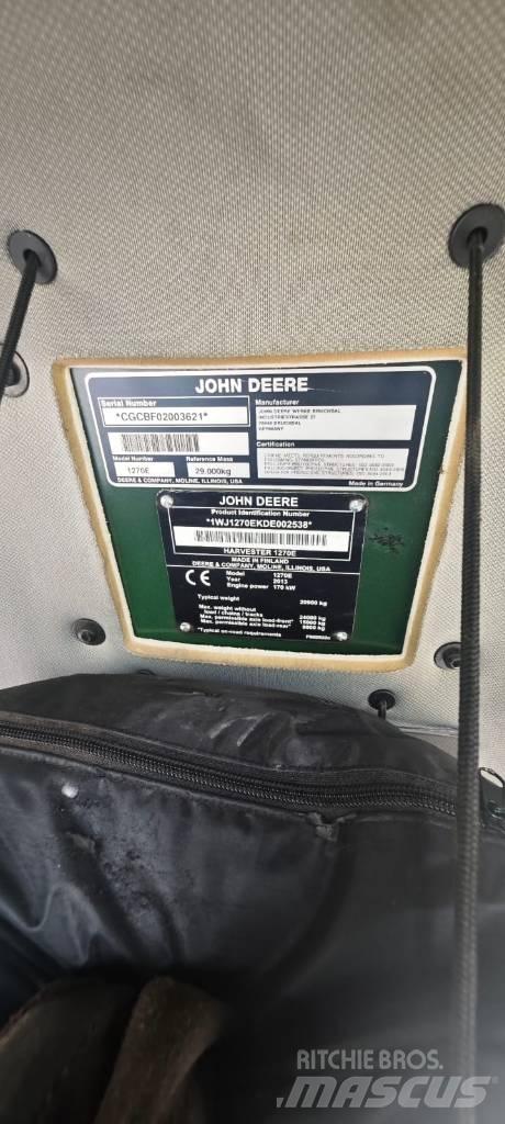 John Deere 1270 E Skovningsmaskiner