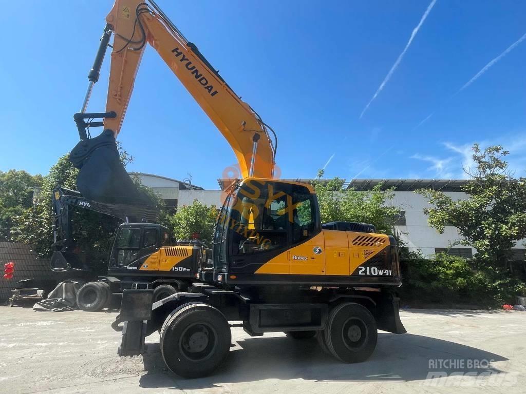 Hyundai Robex 210W-9 Gravemaskiner på hjul