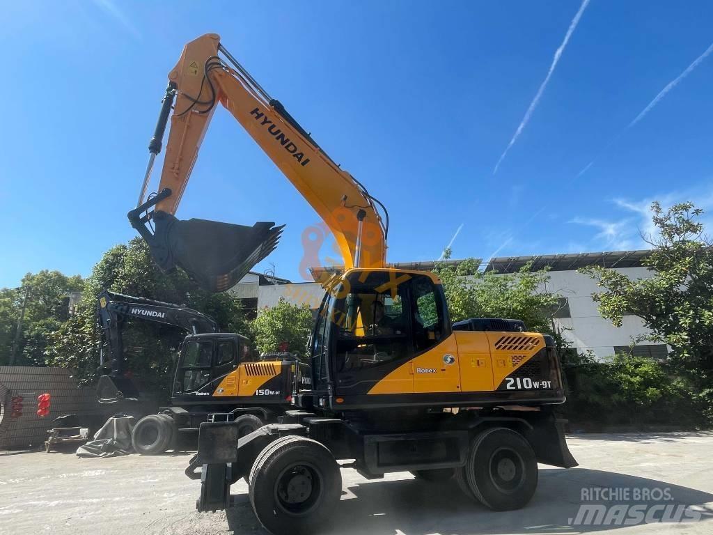Hyundai Robex 210W-9 Gravemaskiner på hjul