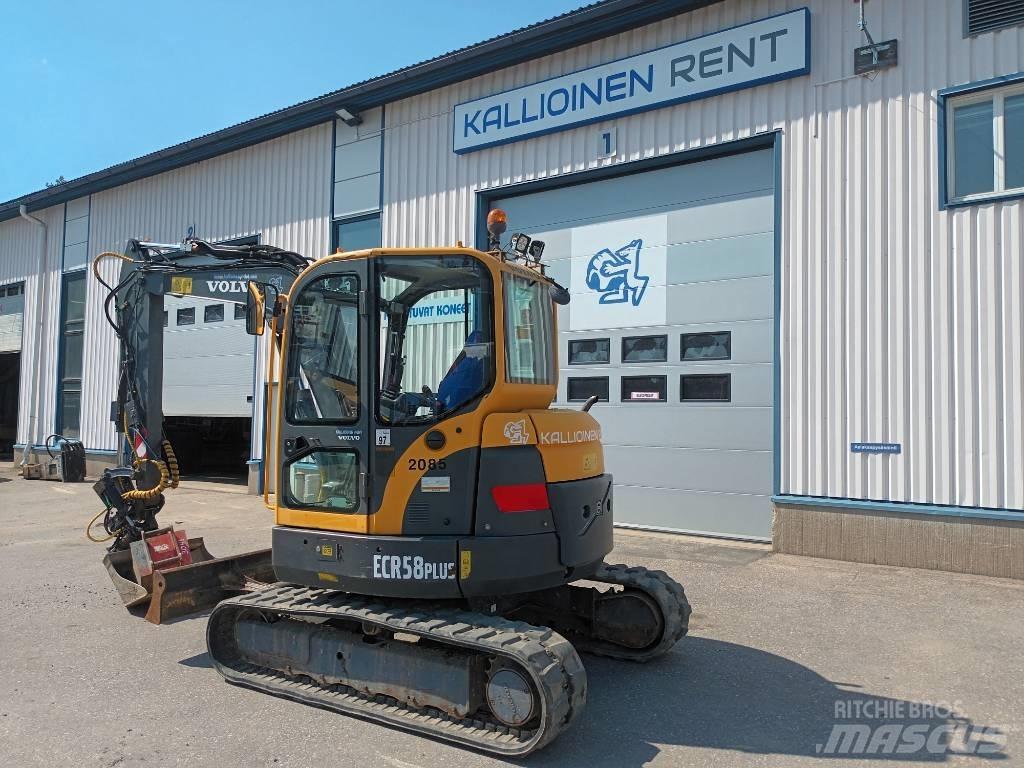 Volvo ECR 58 Minigravemaskiner