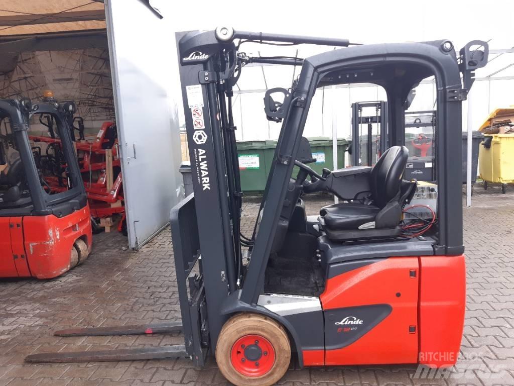 Linde E 12 El gaffeltrucks