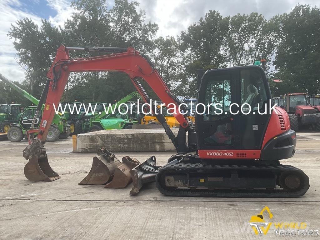 Kubota KX 080-4 Midi-gravemaskiner 7t - 12t