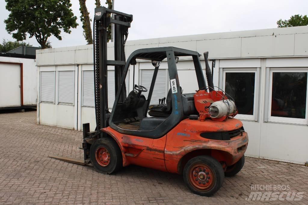 Linde H 45 T-600 LPG gaffeltrucks