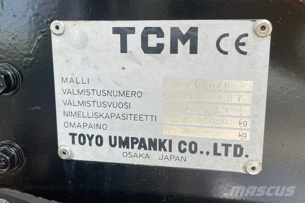 TCM FD 60 Diesel gaffeltrucks