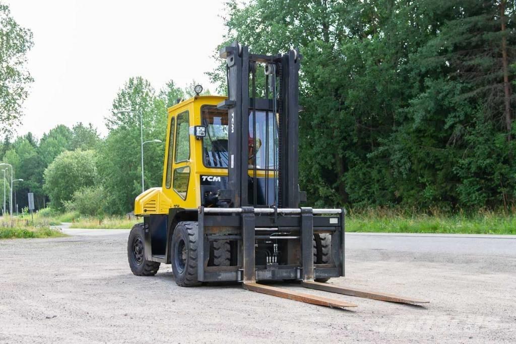 TCM FD 60 Diesel gaffeltrucks