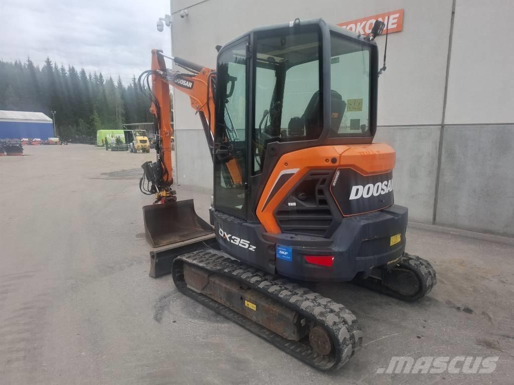 Doosan DX 35 Z Minigravemaskiner