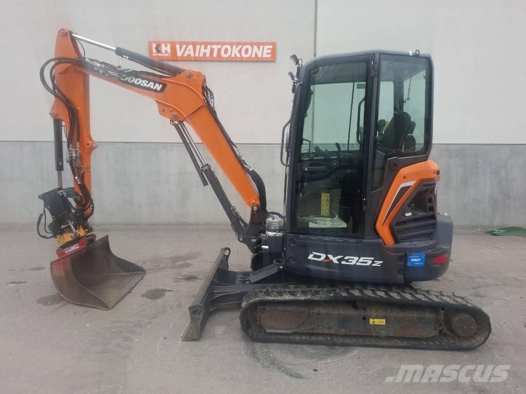 Doosan DX 35 Z Minigravemaskiner