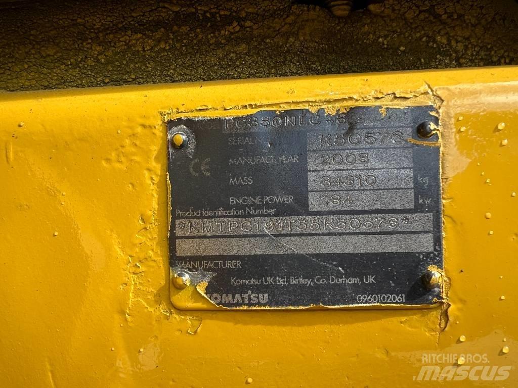 Komatsu PC 350 NLC-8 Gravemaskiner på larvebånd