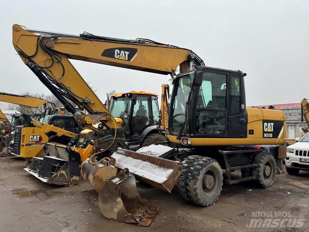 CAT CAT315D Gravemaskiner på hjul
