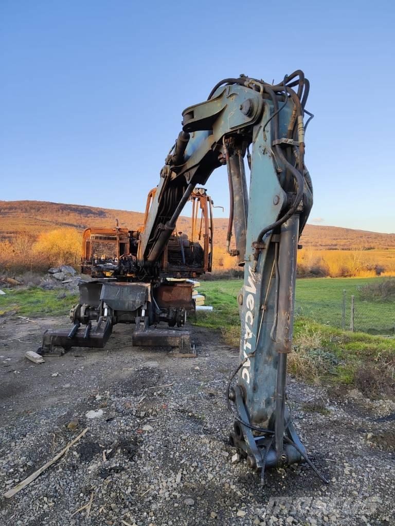 Mecalac 714MW Gravemaskiner på hjul