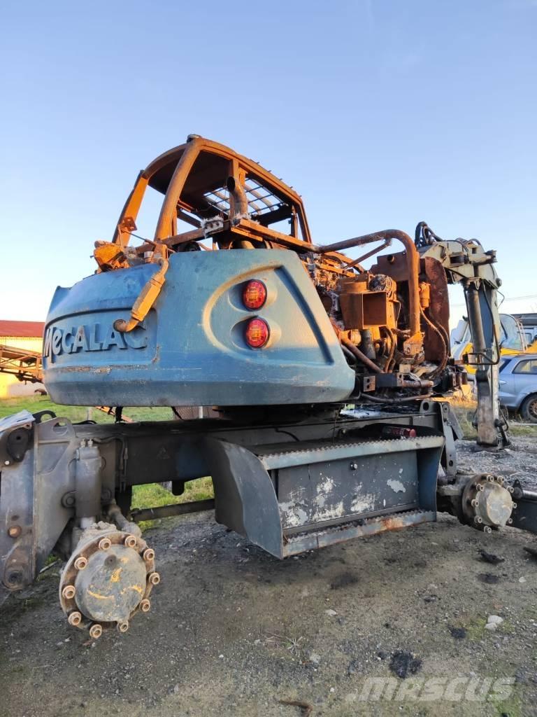 Mecalac 714MW Gravemaskiner på hjul