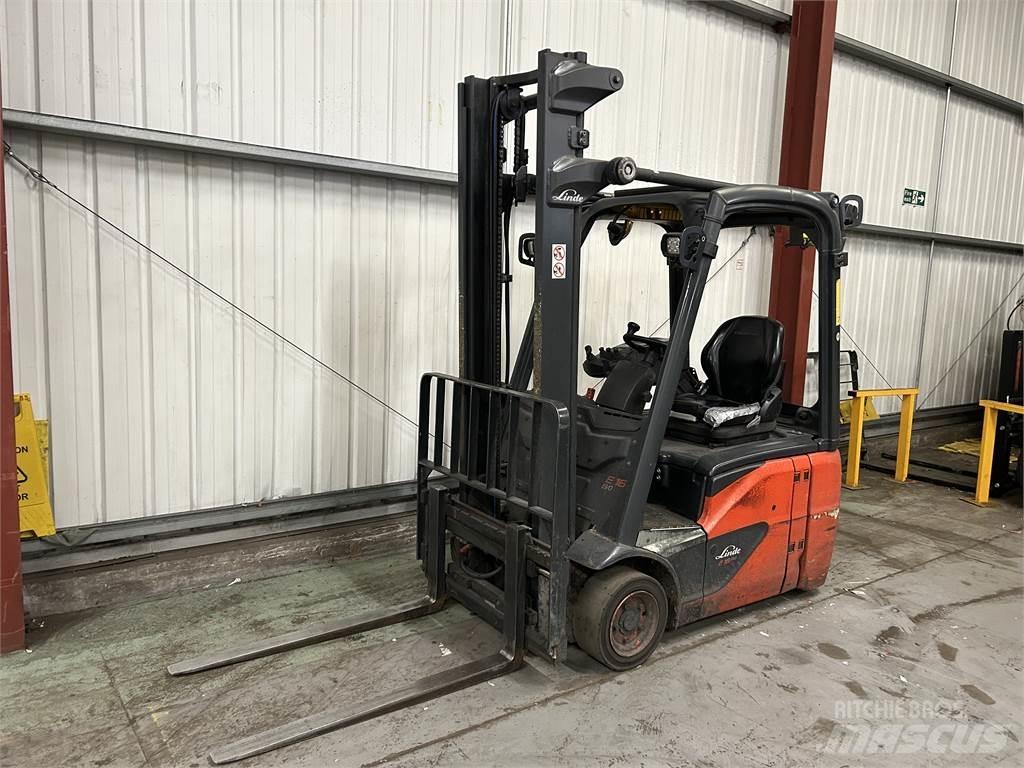 Linde E16C-02 El gaffeltrucks