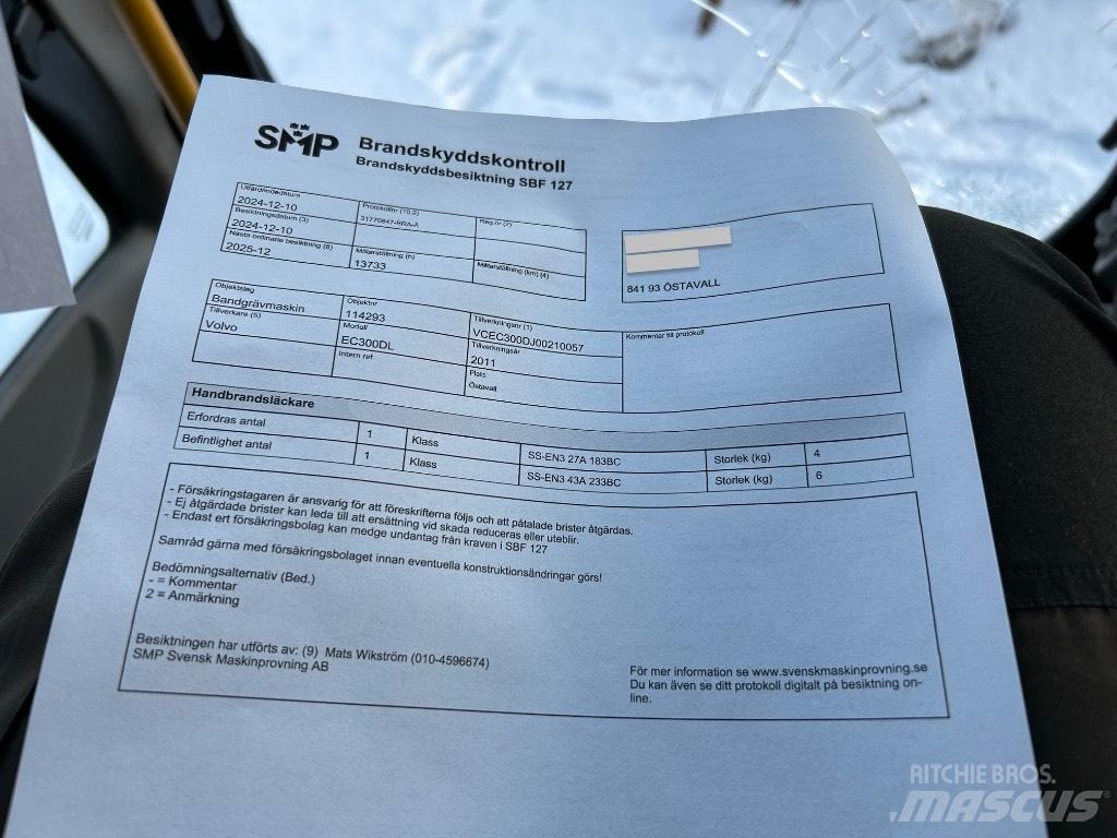 Volvo EC 300 D L Gravemaskiner på larvebånd