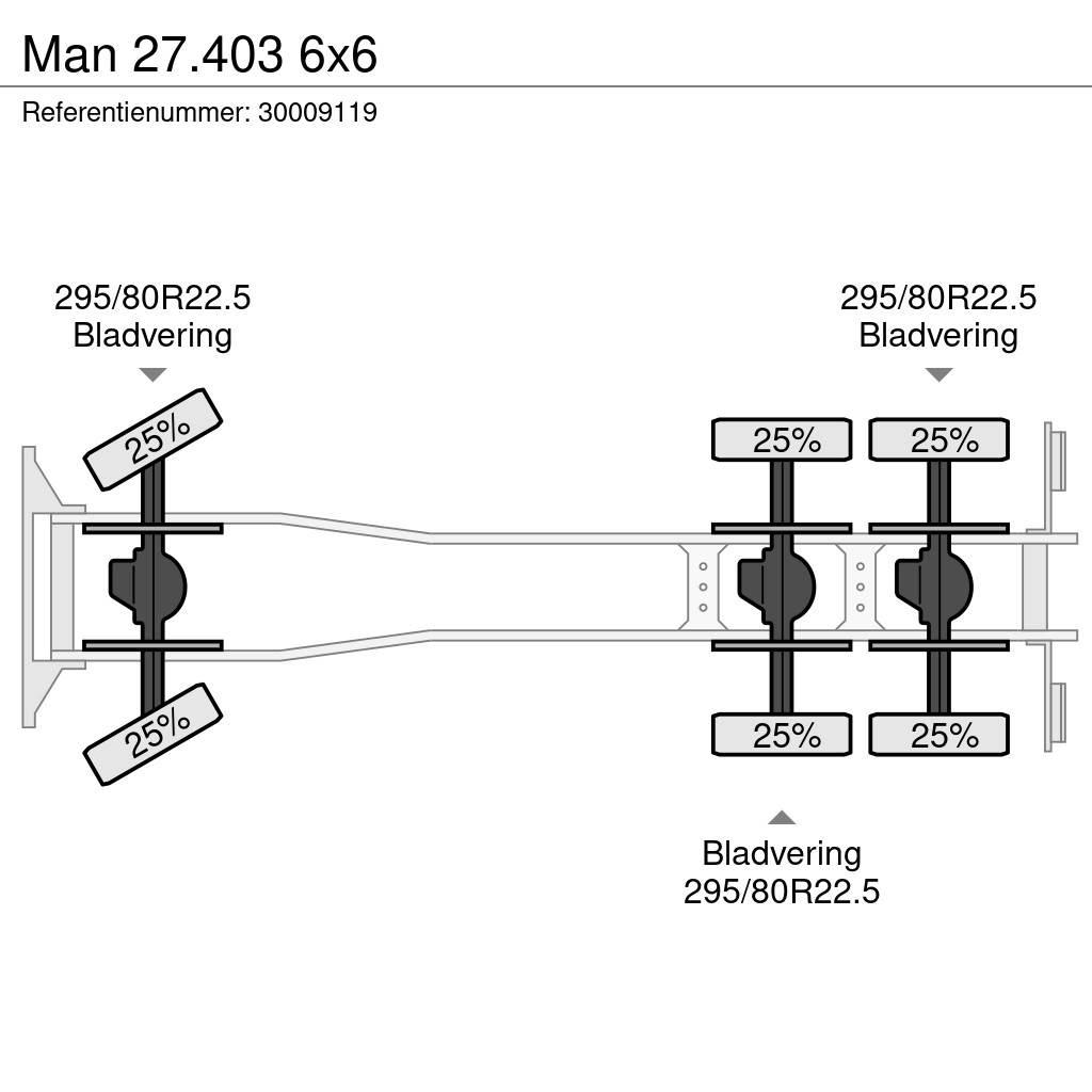 MAN 27.403 6x6 Chassis