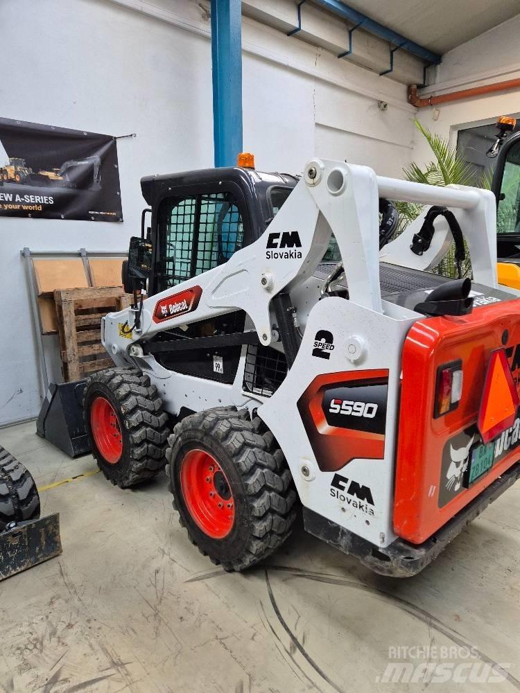 Bobcat S 590 Minilæsser - skridstyret